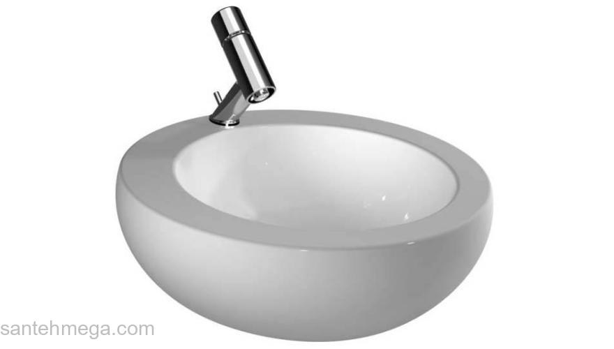 Раковина накладная LAUFEN Alessi IL Bagno LCC 52х52 8.1897.1.400.104.1. Фото