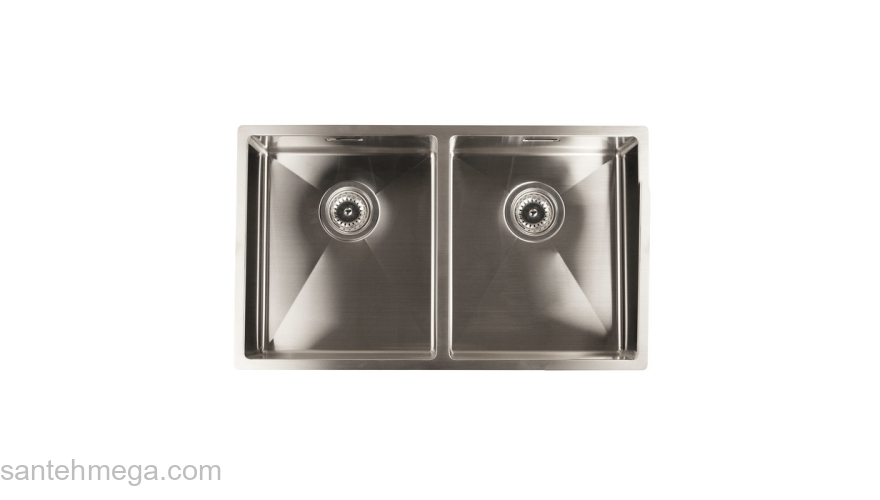 Мойка нерж.сталь универсального монтажа сатин 745*440  Edifice IDDIS EDI75S2i77. Фото