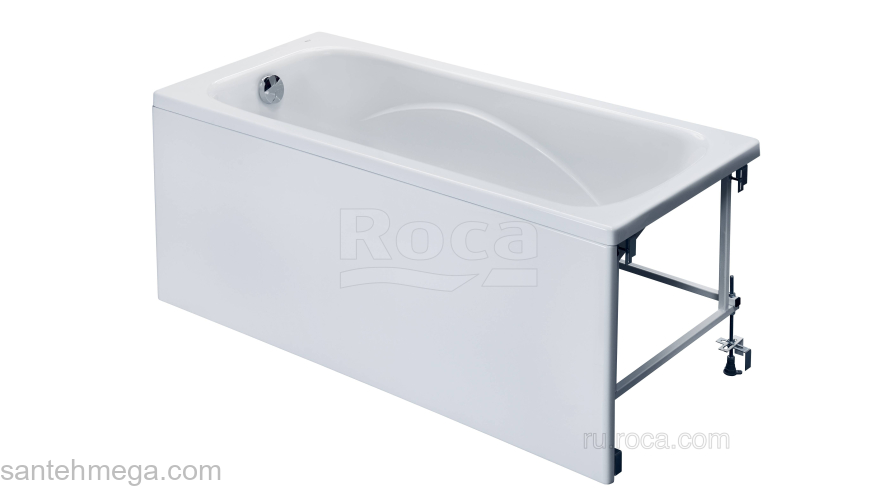 Ванна ROCA Line 150х70 прямоугольная белая ZRU9302982. Фото