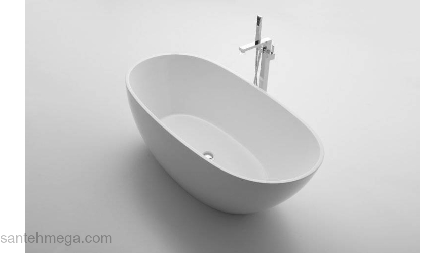 Ванна акриловая отдельностоящая BELBAGNO BB80-1700-W0. Фото