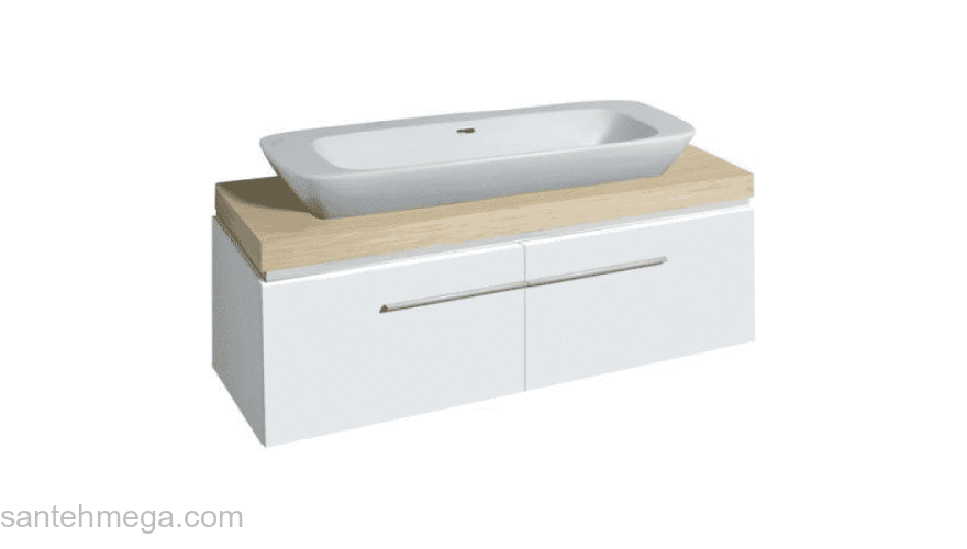 Тумба под раковину KERAMAG Silk Y816042000. Фото