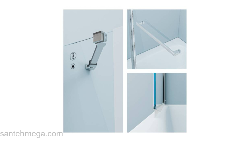 Шторка на ванну IDDIS Ray 100 см  RAY6CS0i90. Фото