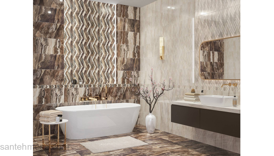 Azori 588871001 Бордюр Atlas 75х630 dark