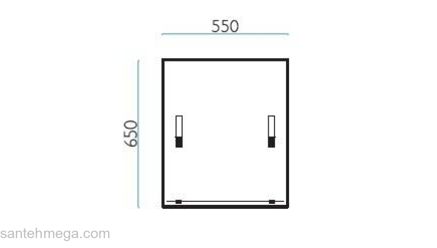 Зеркало МИР СТЕКЛА MS-304. Фото