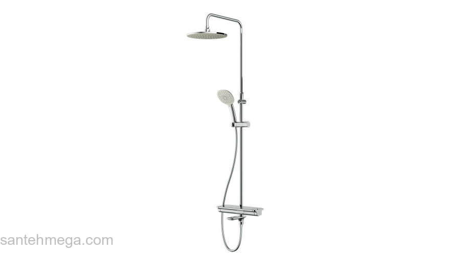 Душевая система ShowerSpot с термостатом AM.PM Spirit 2.0 F0770A500. Фото