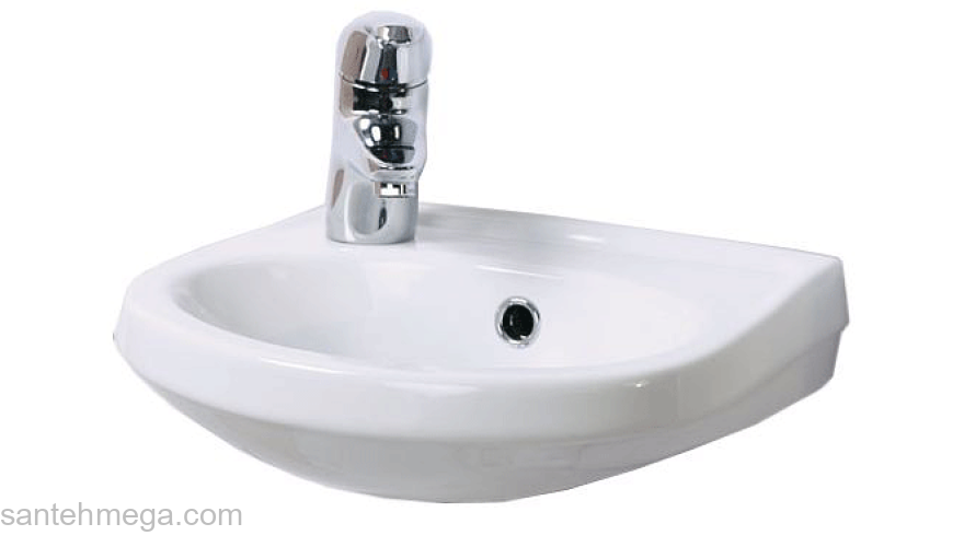 Раковина SANITA Лада 37х32 LDASAWB01. Фото