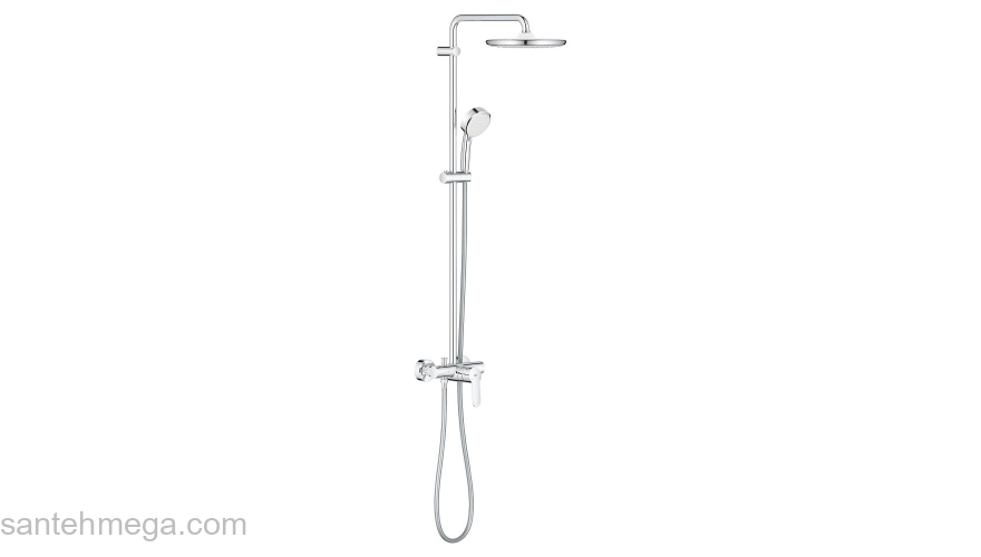 GROHE 26673000 Tempesta Cosmopolitan System 250 Душевая система со смесителем, хром. Фото