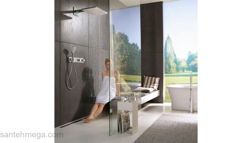 Верхний душ Hansgrohe Rainmaker Select 460 2jet 24005400. Фото