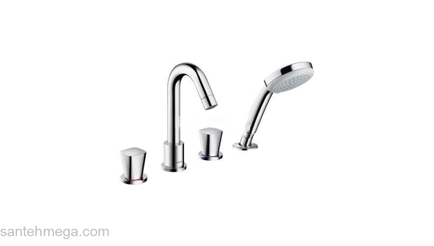 Смеситель для ванны HANSGROHE Logis 71314000. Фото