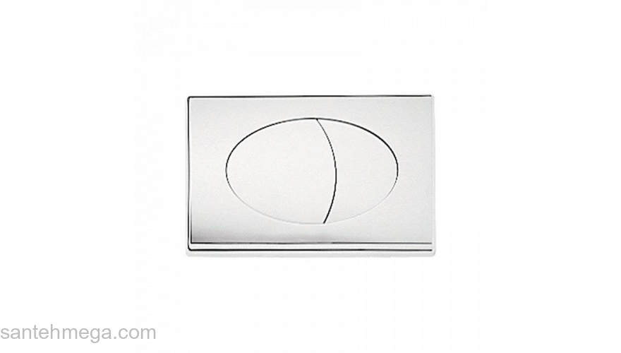 Клавиша смыва матовый хром Neofix 010 IDDIS NEO10M0I77. Фото