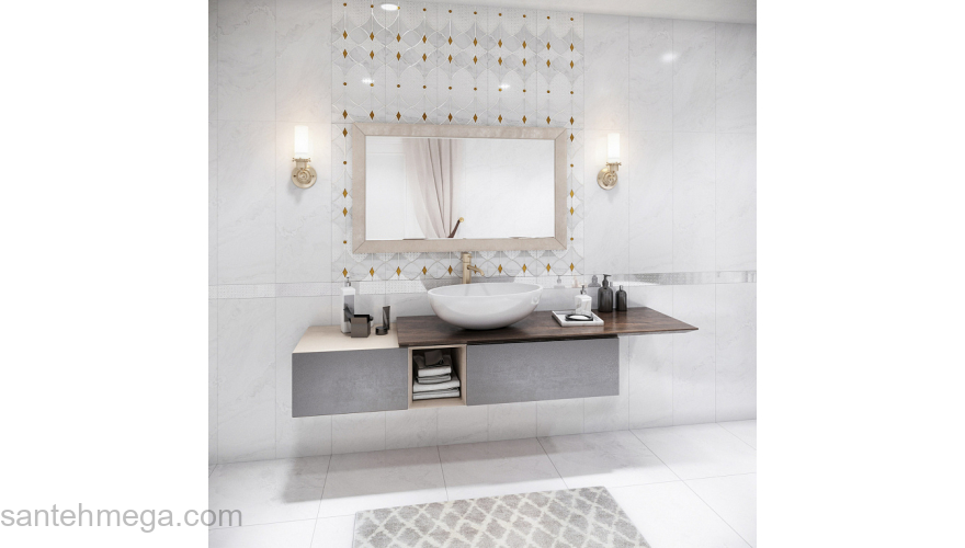 Gracia Ceramica 010212001905 Бордюр Constance 300х57 grey light 01