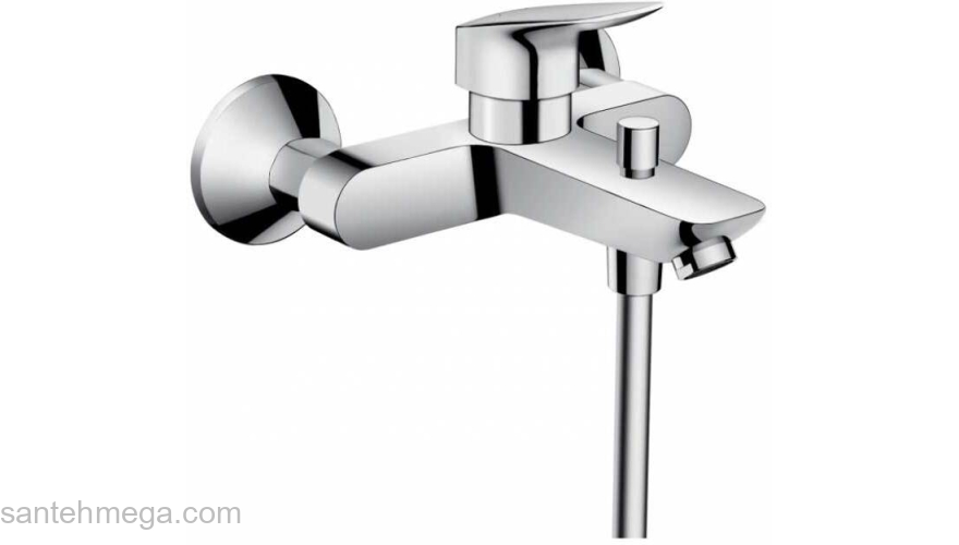 Смеситель для ванны Hansgrohe Logis 71400000. Фото