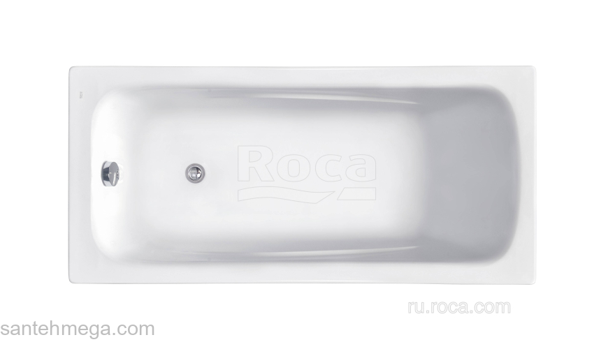 Ванна ROCA Line 150х70 прямоугольная белая ZRU9302982. Фото