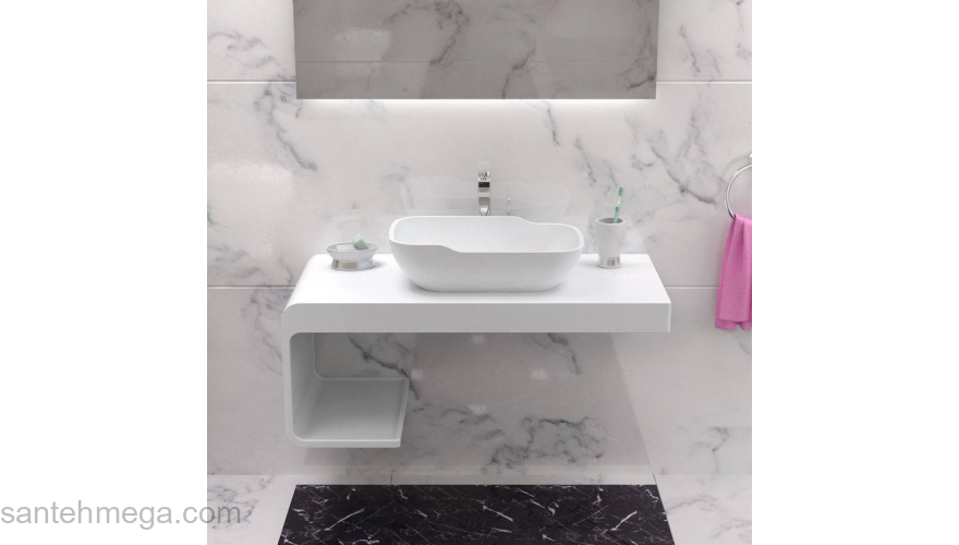 Раковина NS BATH NST-5232G (глянцевая) 52х32. Фото