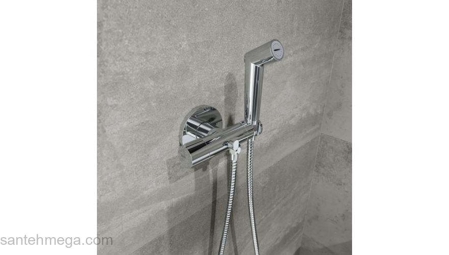 Встраиваемый смеситель с гигиеническим душем Axes IDDIS AXESBR0i08. Фото