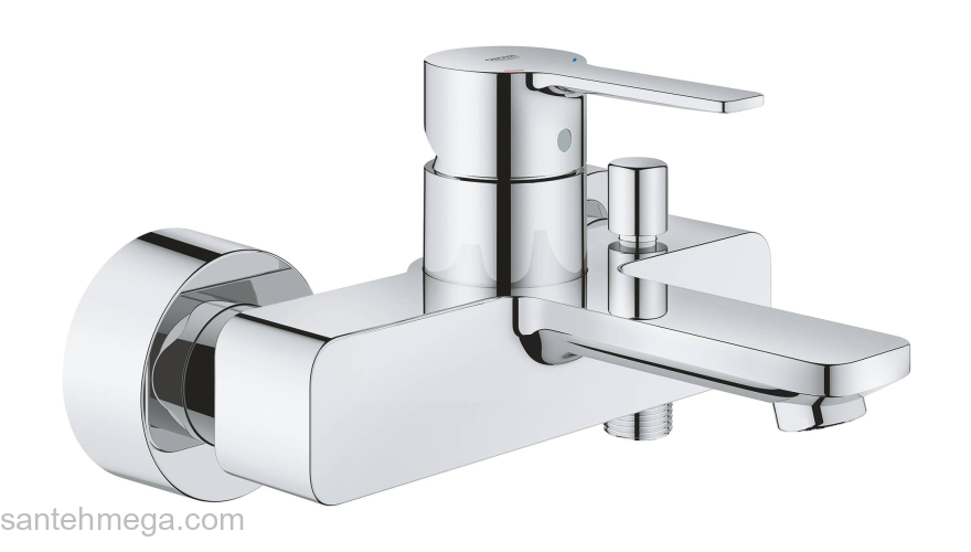 GROHE 33849001 Lineare New Смеситель однорычажный для ванны, внешний монтаж. Фото