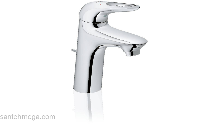 GROHE 23564003 Eurostyle 2015 Смеситель для ракоивны со сливным гарнитуром. Фото