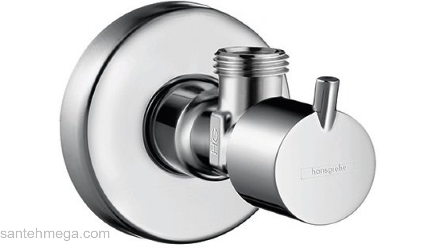 Угловой вентиль Hansgrohe S 1/2 13901000. Фото