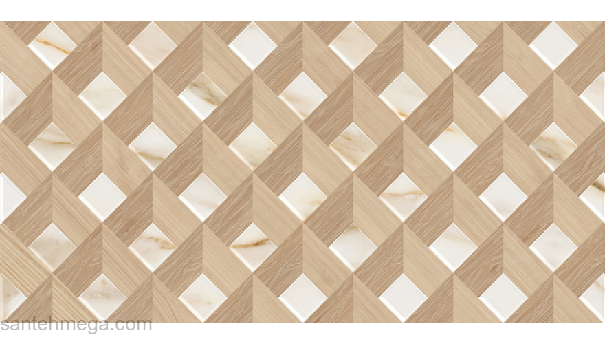 Azori 508561101 Плитка облицовочная Rustic 315х630 trellis. Фото
