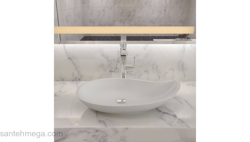 Раковина NS BATH NST-6538M (матовая) 65х38. Фото