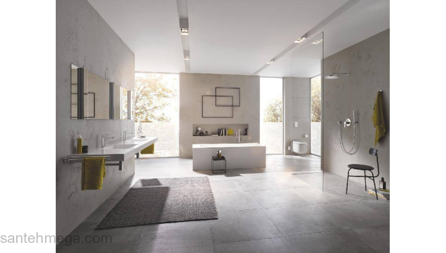 GROHE 23792001 Lineare New Смеситель однорычажный для ванны, свободностоящего монтажа. Фото