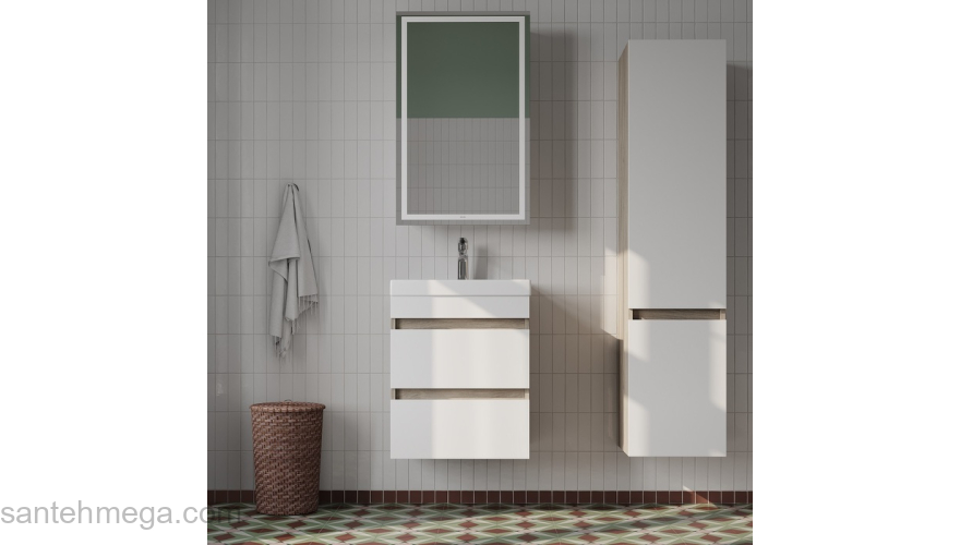 Шкаф-зеркало с подсветкой 50 см Zodiac IDDIS ZOD5000i99