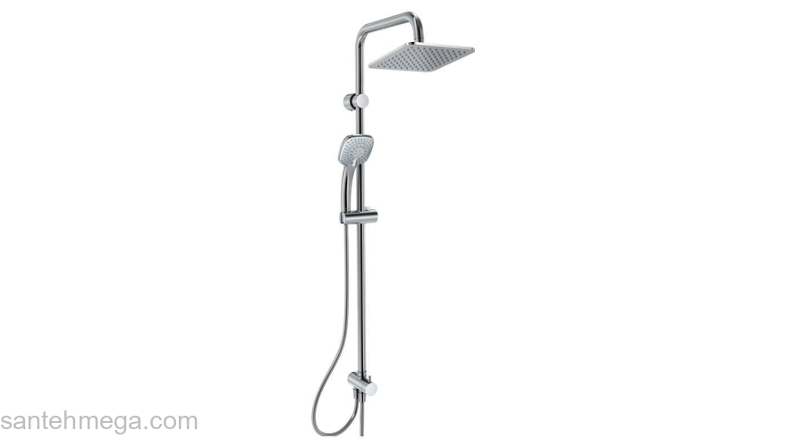 Душевая система IDEAL STANDARD Idealrain Duo Cube A5862AA. Фото