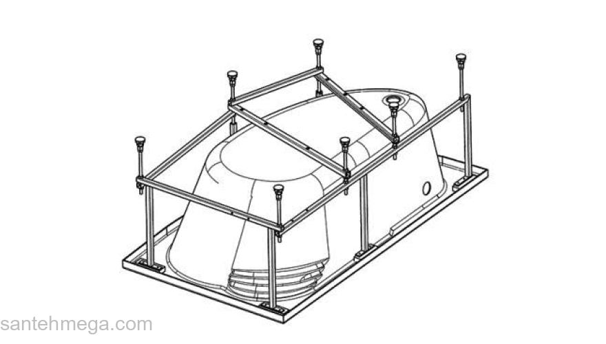 Каркас SANTEK Гоа 1.WH11.2.428. Фото