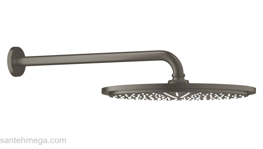GROHE Верхний душ Grohe Rainshower Cosmopolitan 26066AL0 тёмный графит, матовый. Фото