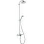 Душевая система Hansgrohe Croma 220 Showerpipe 27223000. Фото