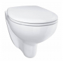 Унитаз подвесной с сиденьем GROHE Bau Ceramic 39351000. Фото