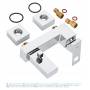 Cмеситель для ванны GROHE Eurocube 23140000. Фото