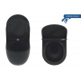 Безободковый унитаз подвесной с сиденьем Soft-close SOLE PANDORA 2 Black. Фото