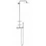 GROHE 27374000 Rainshower Sena 210 Душевая система с термостатом, боковыми душами, ручным душем. Фото