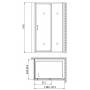 Душевой уголок GEMY Sunny Bay S28191D-A85. Фото
