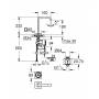 Смеситель для раковины GROHE Allure F-Digital 36342000. Фото