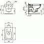 Унитаз подвесной IDEAL STANDARD Esedra T281401. Фото