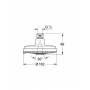 Верхний душ GROHE Rainshower Rustic 27134000. Фото