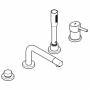 Cмеситель для ванны GROHE Concetto New 19576001. Фото