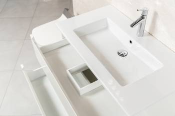Тумба с раковиной SCAVOLINI Idro Fresh 90 71517016+32004832 Prestige White. Фото
