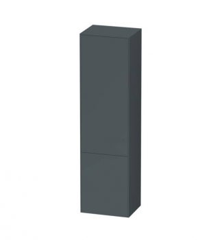 Шкаф-пенал подвесной 40 см, универсальный, графит матовый AM.PM Inspire 2.0 M50ACHX0406GM. Фото