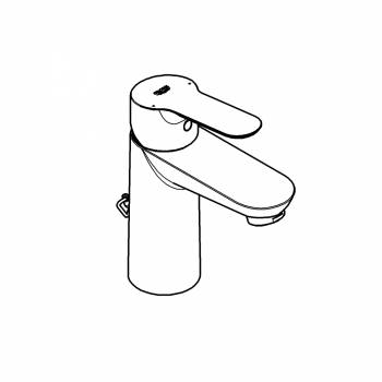 Смеситель для раковины GROHE BauEdge 23329000. Фото
