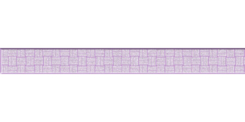 CERSANIT GL7H221 Спецэлемент стеклянный Glass 40х350 сиреневый