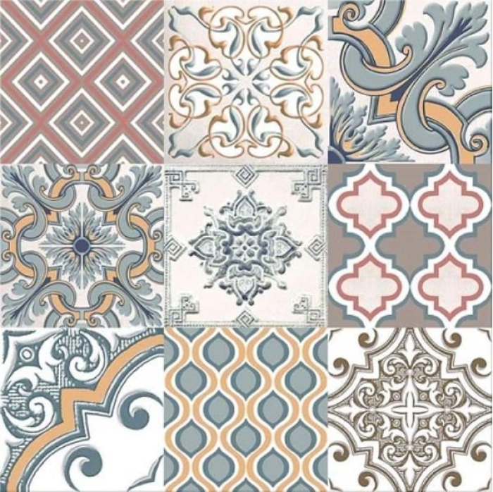 Azori 505793002 Плитка напольная Eclipse 420х420 ornament