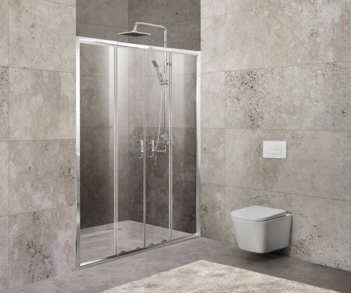 Душевая дверь BELBAGNO Unique UNIQUE-BF-1-120/135-P-Cr. Фото