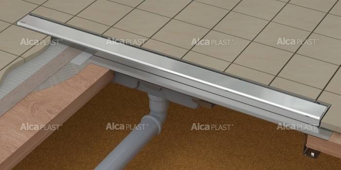 Цельная решетка ALCAPLAST DESIGN-1150LN. Фото