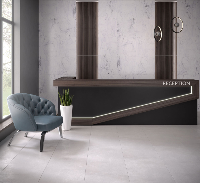 Gracia Ceramica 010401002330 Керамический гранит Inverno 600х600 white 01. Фото