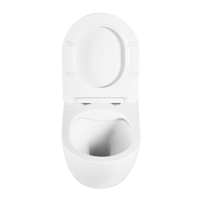 Унитаз подвесной безободковый BELBAGNO Uno BB3105CHR. Фото