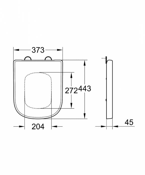 Сиденье GROHE Euro Ceramic 39331000. Фото