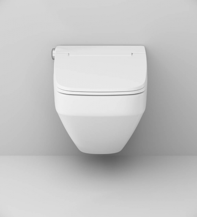 Унитаз подвесной безободковый FlashClean, с крышкой-биде AM.PM Inspire 2.0 CCC50A1700SC. Фото